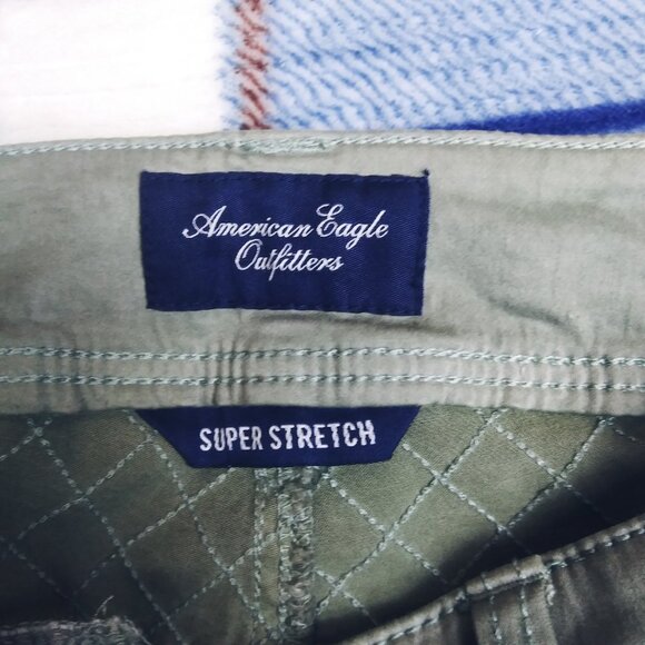 American Eagle Outfitters Super Stretch Moto Jeans Size 0 - Picture 8 of 10